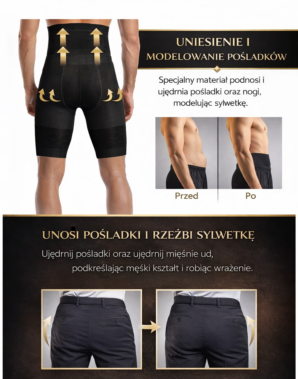 Bielizna wyszczuplająca dla mężczyzn